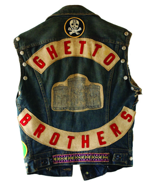 Ghetto Brothers Vest back